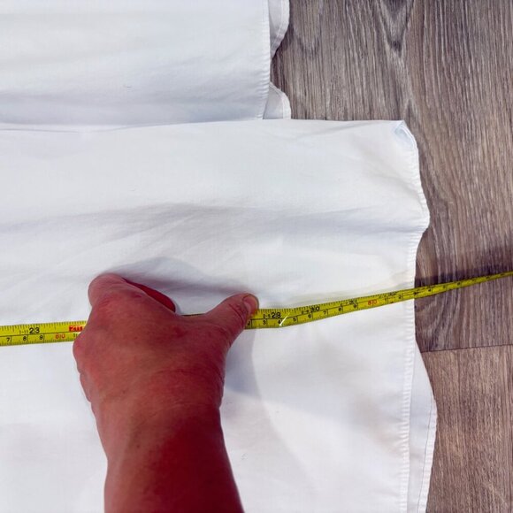 REFKA White Assymetric Hem Blouse Long Sleeves sz M - Picture 8 of 11